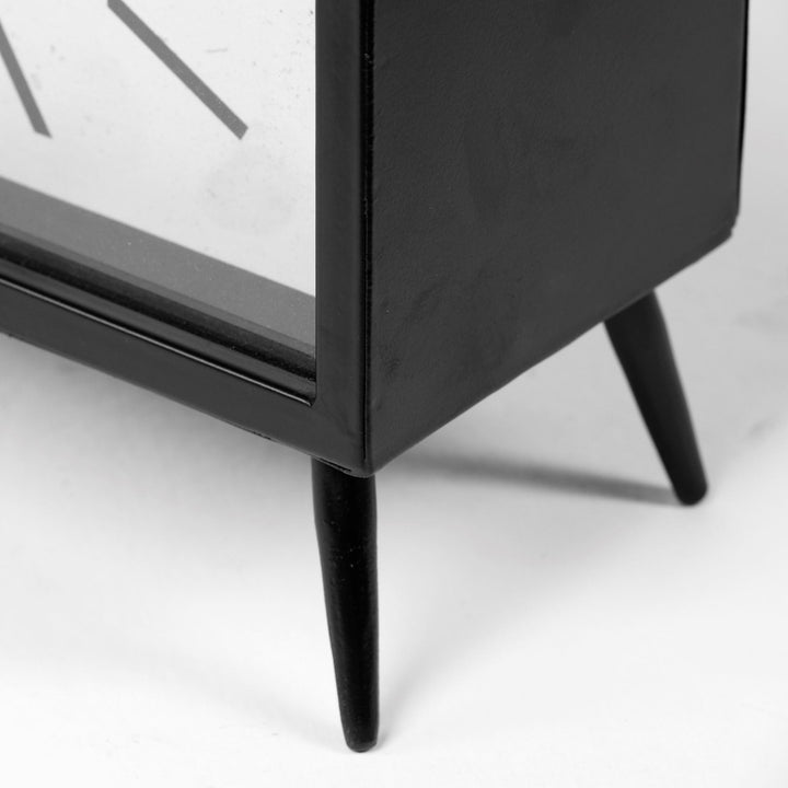 LITA TABLE CLOCK, BLACK