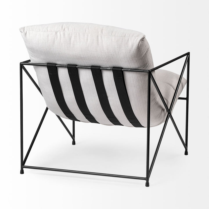 LEONARDO ACCENT CHAIR, CREAM