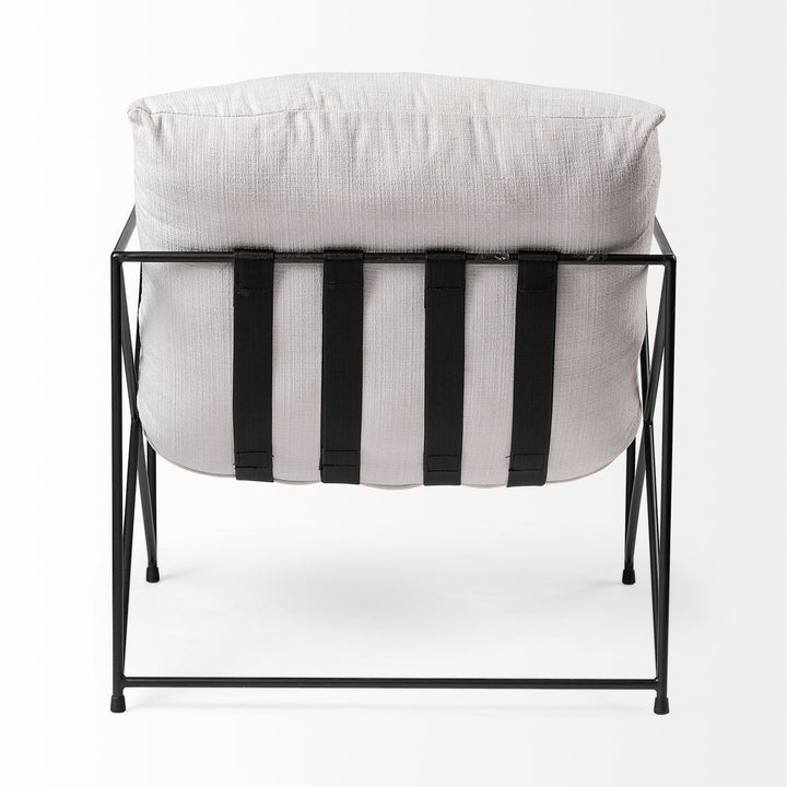 LEONARDO ACCENT CHAIR, CREAM