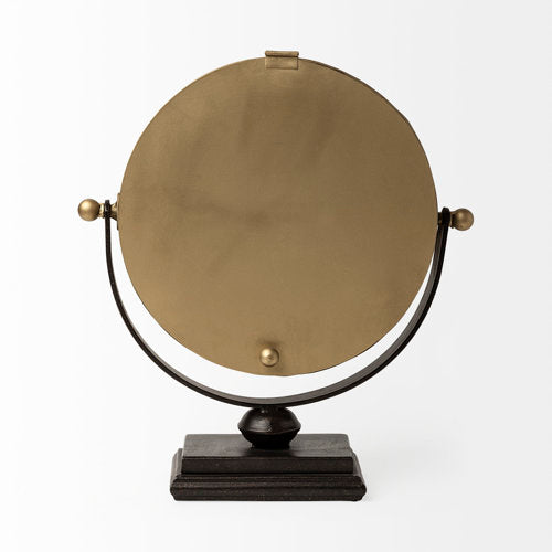 KENSINGTON TABLE CLOCK, GOLD