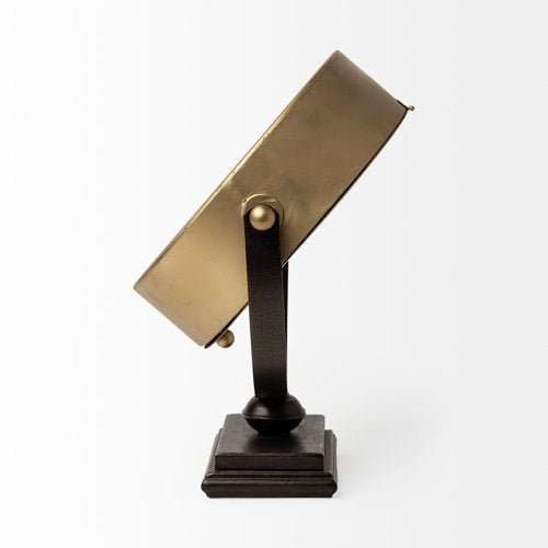 KENSINGTON TABLE CLOCK, GOLD
