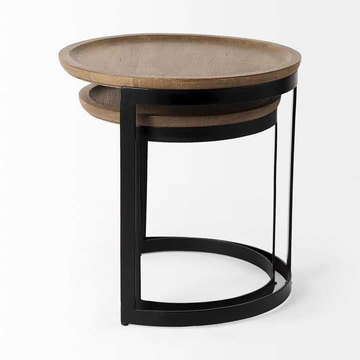 ALICE NESTING SIDE TABLES, S/2