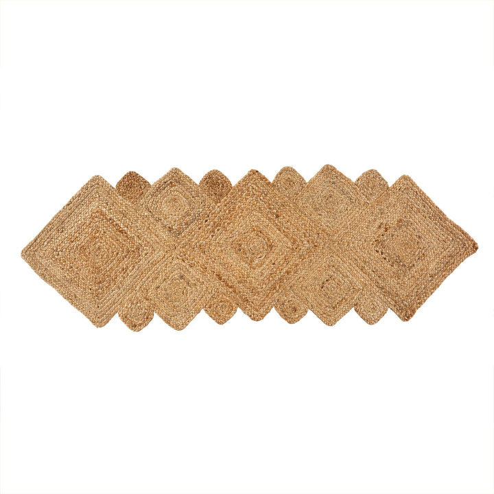 DREAM OF DIAMONDS JUTE RUG