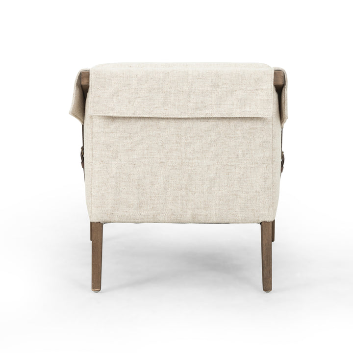 BAUER CHAIR, THAMES CREAM FABRIC