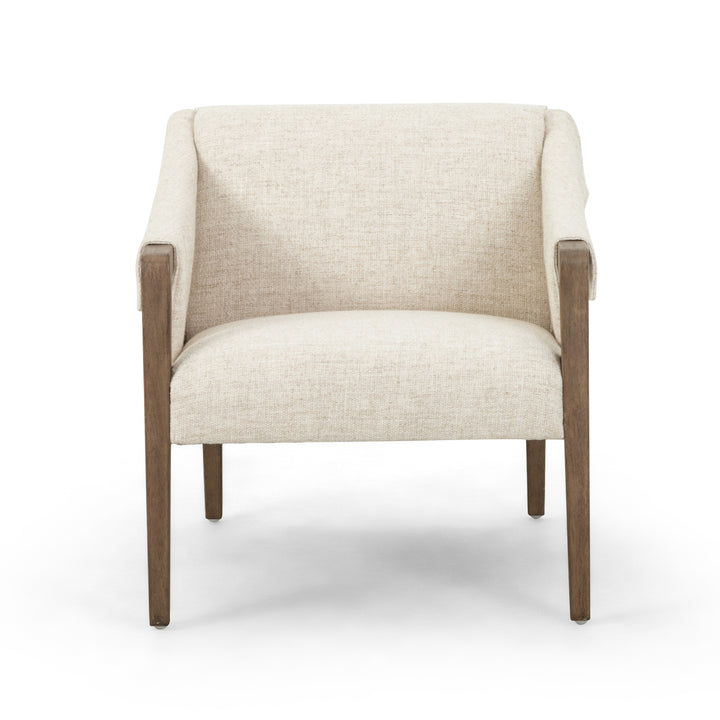 BAUER CHAIR, THAMES CREAM FABRIC