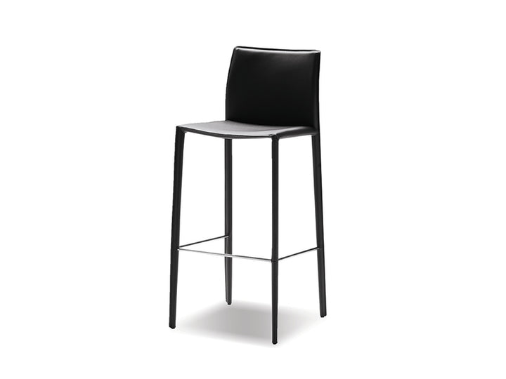 ZAK COUNTER STOOL, CARAMEL LEATHER