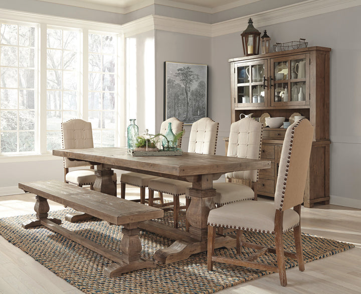 ELI BENCH, DESERT GREY