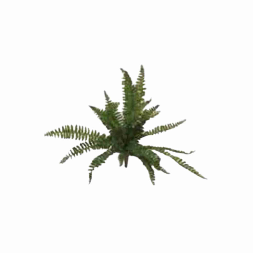 FAUX FERN BUSH, 17"