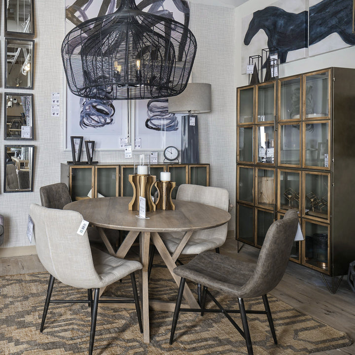 BUTLER II ROUND DINING TABLE