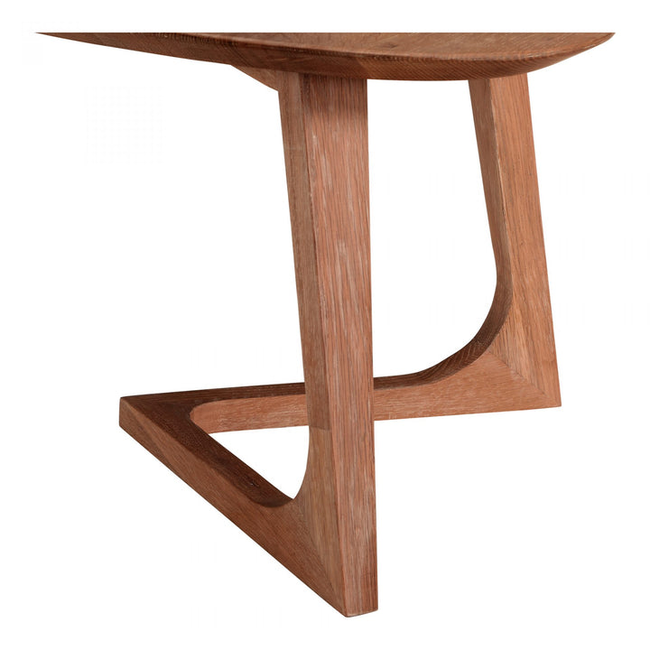 GODIVA END TABLE, WALNUT