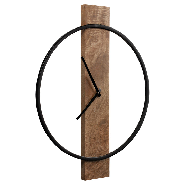 POPPY MANGO WOOD CLOCK