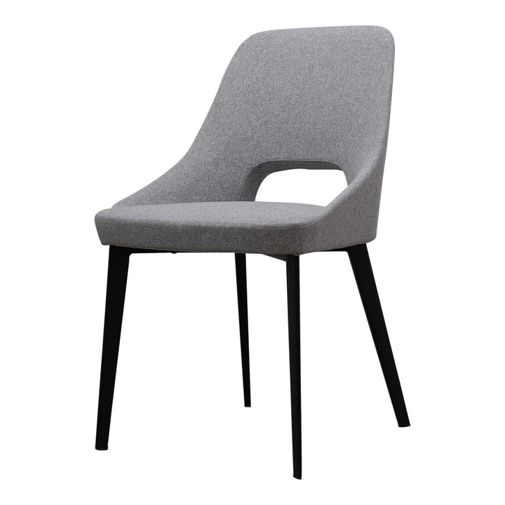 TIZZ DINING CHAIR, LIGHT GREY