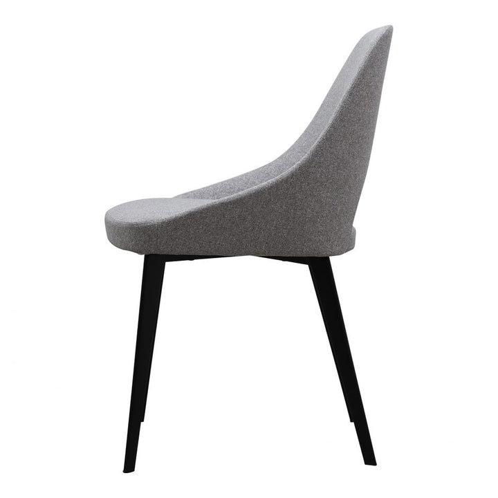 TIZZ DINING CHAIR, LIGHT GREY