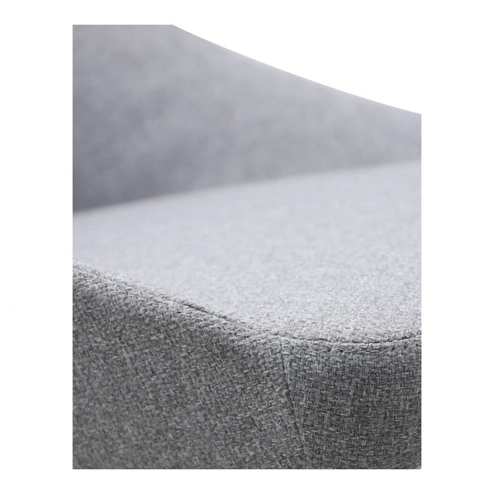 TIZZ DINING CHAIR, LIGHT GREY