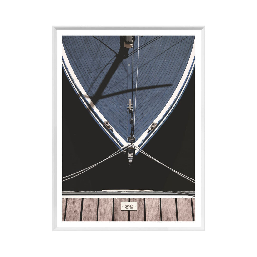 SLIP "52", FRAMED ART
