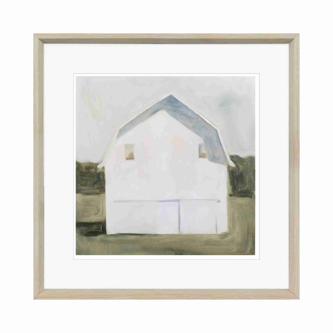 SERENE BARN VI, FRAMED ART