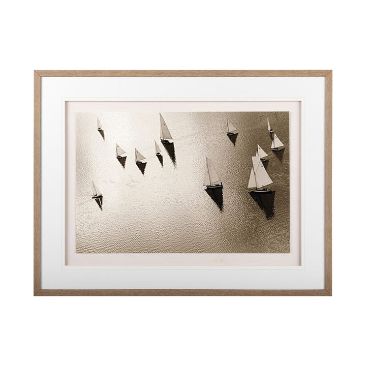 BROADS REGATTA ISLAND YACHTS, FRAMED ART
