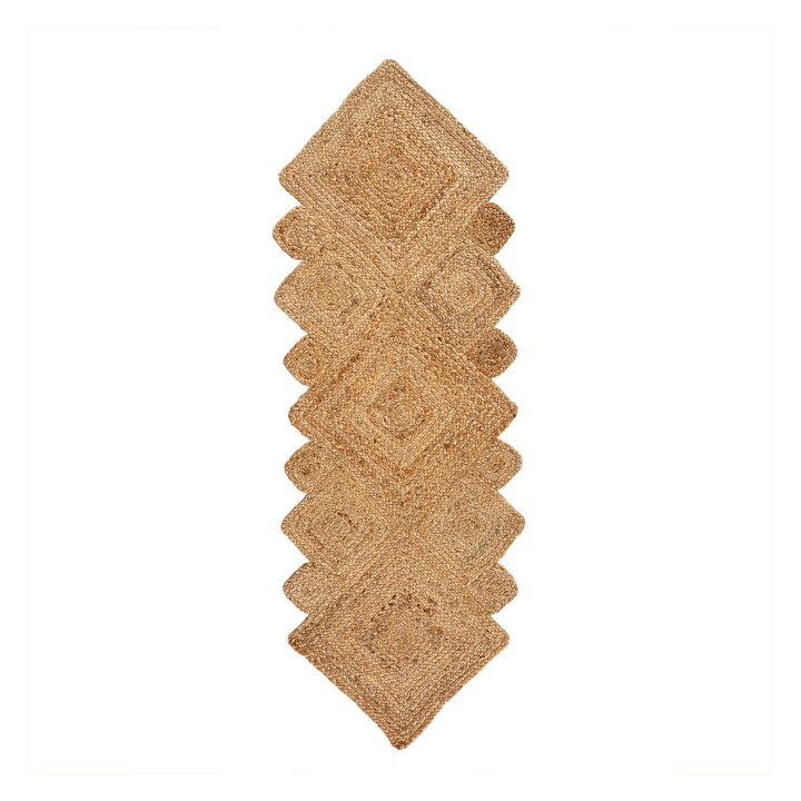 DREAM OF DIAMONDS JUTE RUG