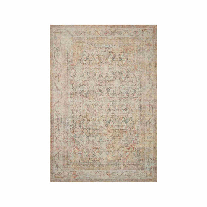 ADRIAN RUG, NATURAL/APRICOT