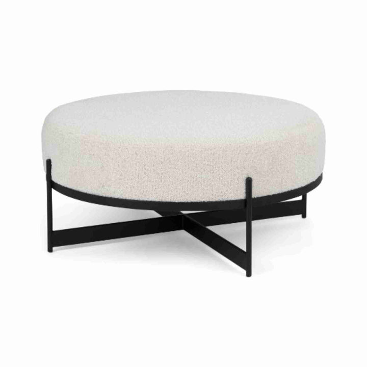 EMILY OTTOMAN, CREAM