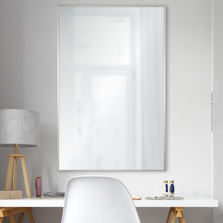 CROWN MIRROR, STAINLESS STEEL