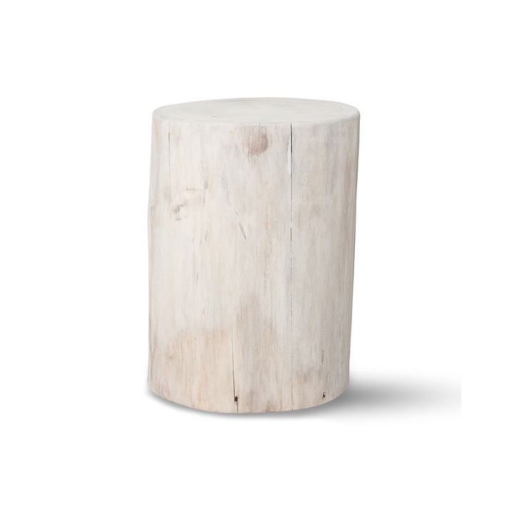 NOVA STUMP, WHITE WASH, 21"