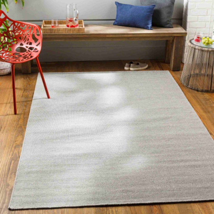 ACACIA RUG, LIGHT GRAY