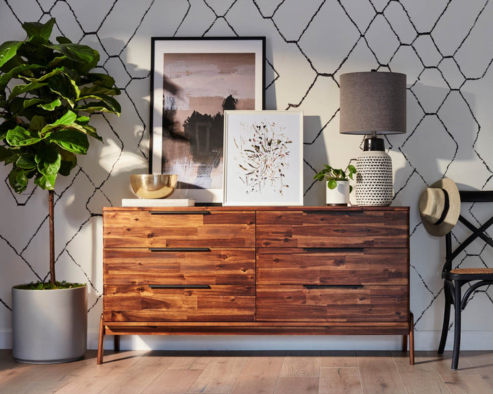 RADIX 6 DRAWER DRESSER
