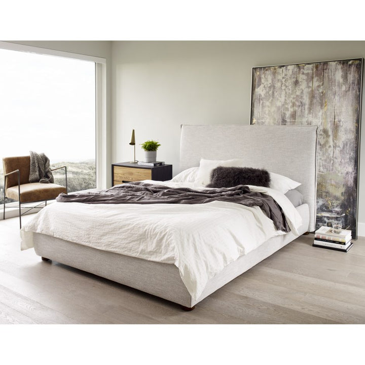 LAUSANNE BED, LIGHT GREY