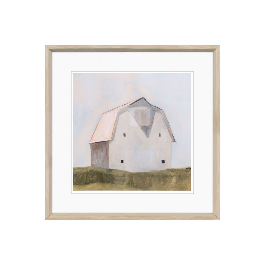 Serene Barn II framed art