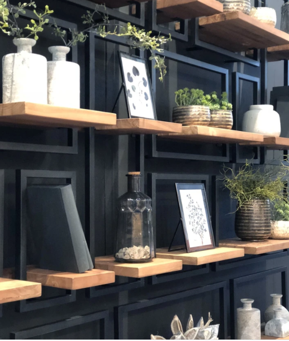 BODRUM WALL SHELF, B, TEAK