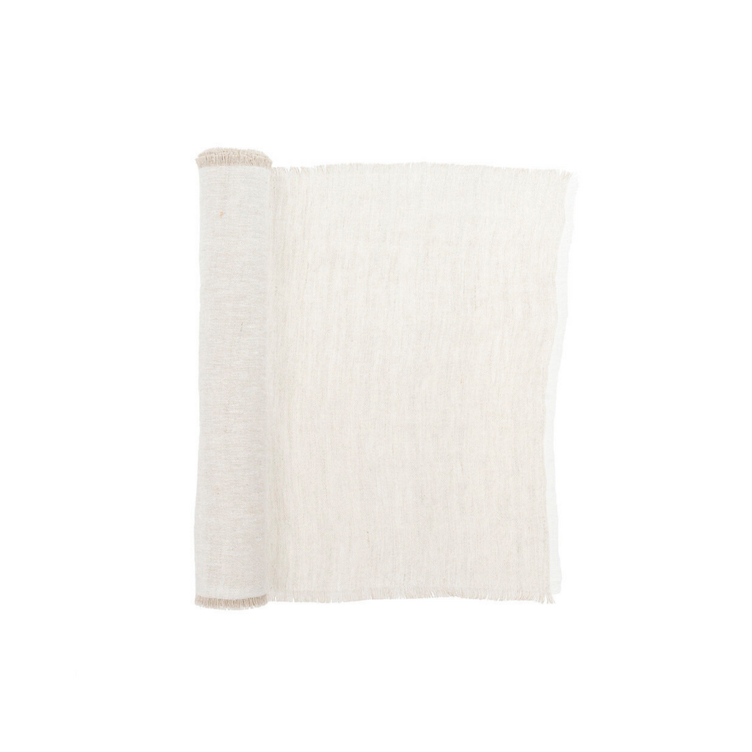 LINEN RUNNER, CHAMBRAY