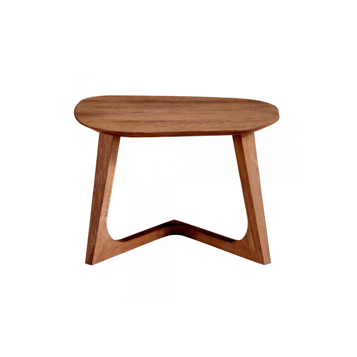 GODIVA END TABLE, WALNUT