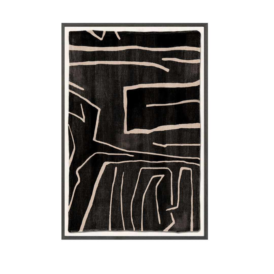 WOVEN TRIBE I, FRAMED ART