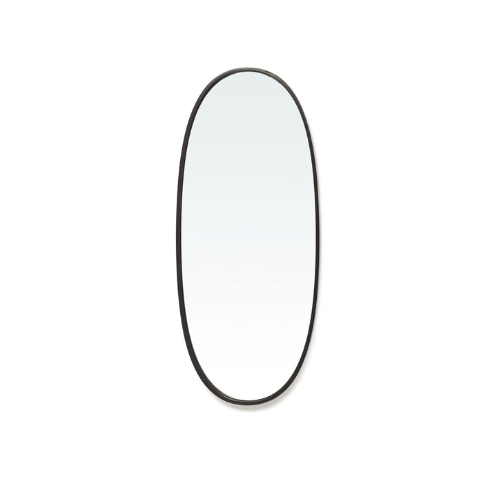 BORBA OVAL MIRROR, BLACK