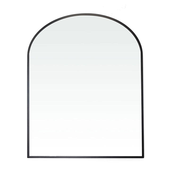 HEIDI ARCHED MIRROR, BLACK