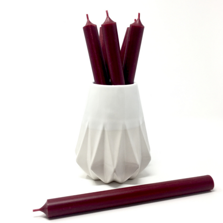 TAPER 10" CANDLE, VARIOUS COLOURS