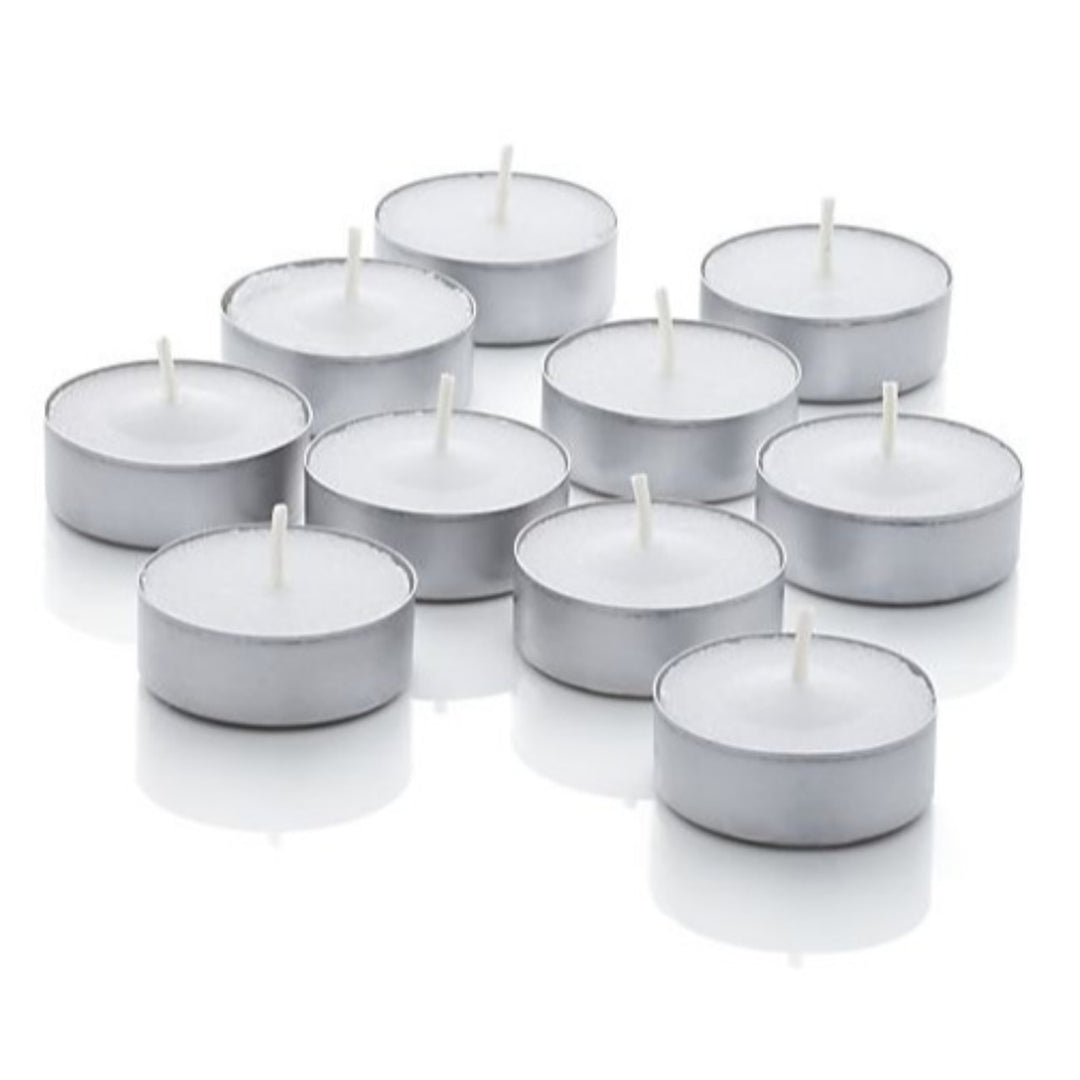 TEALIGHTS, WHITE, BAG OF 50