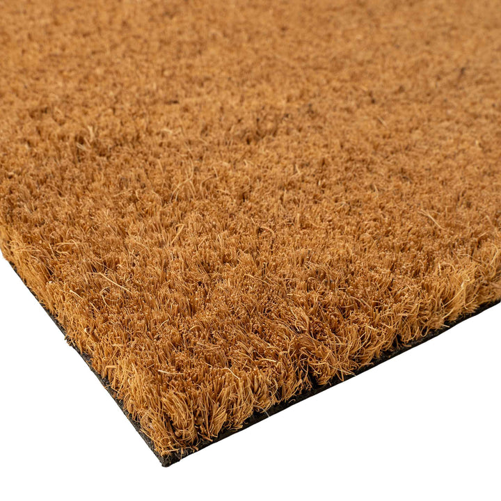 MERRY &amp; BRIGHT COIR DOORMAT