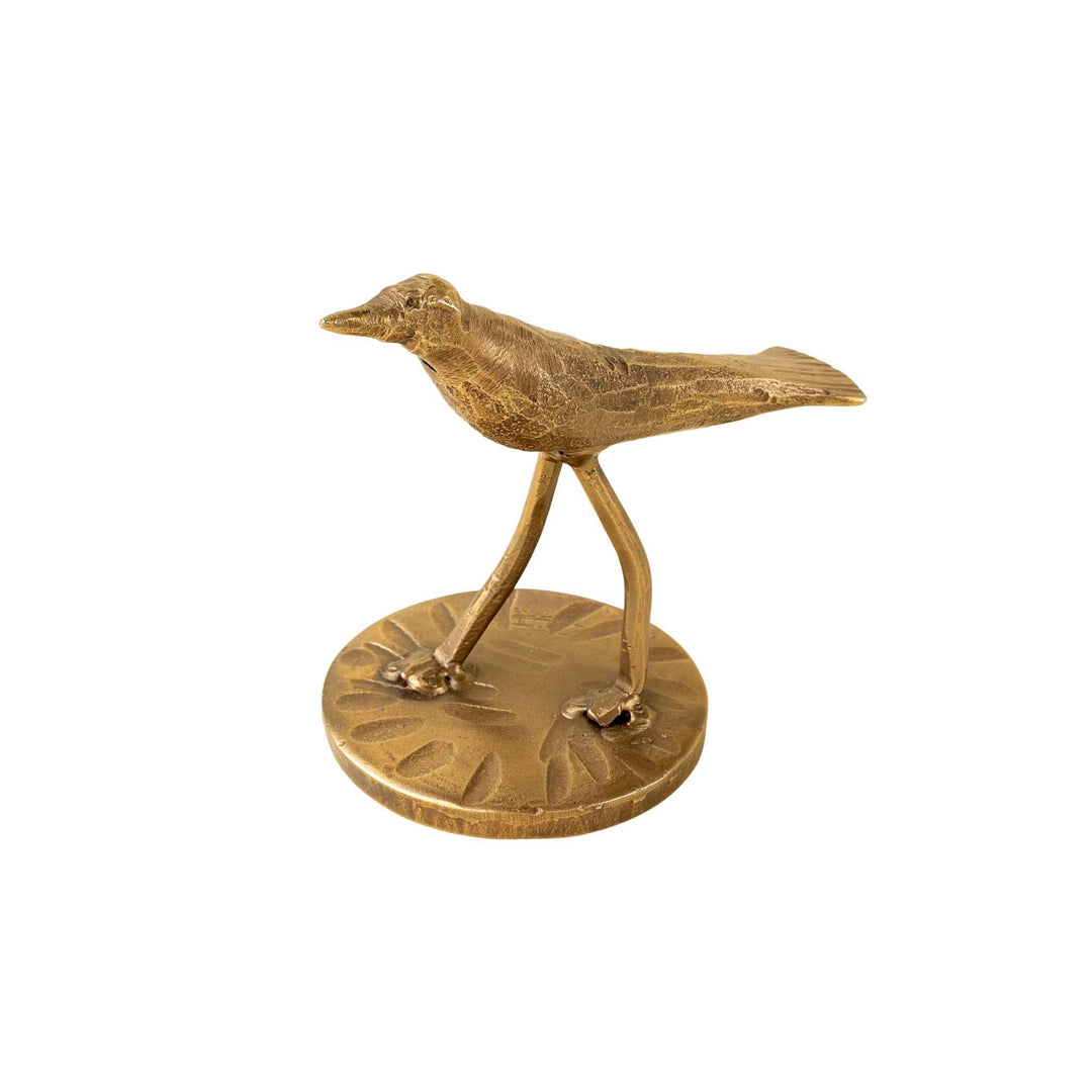 GOLDEN EGRET STATUETTE