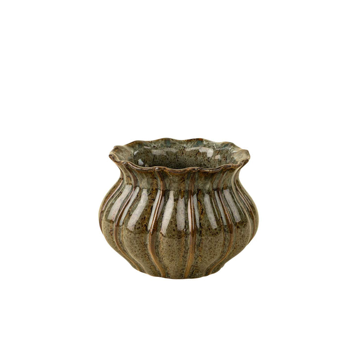 FLORENTINE STONEWARE VASE