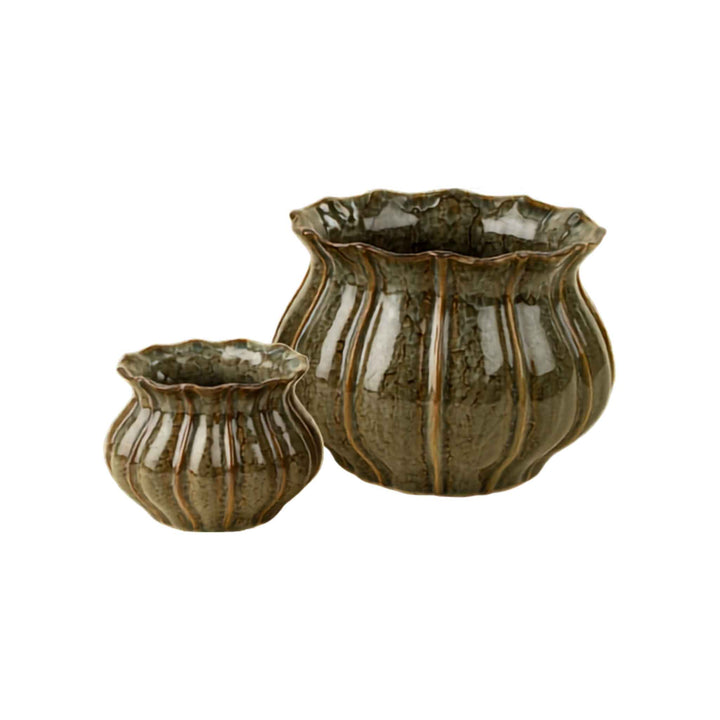 FLORENTINE STONEWARE VASE