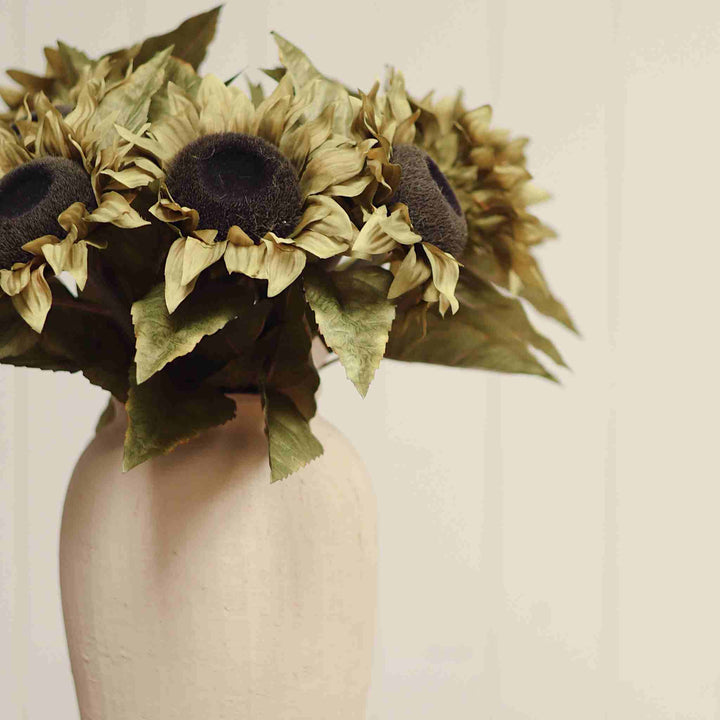 SANDSTONE TERRACOTTA VASE