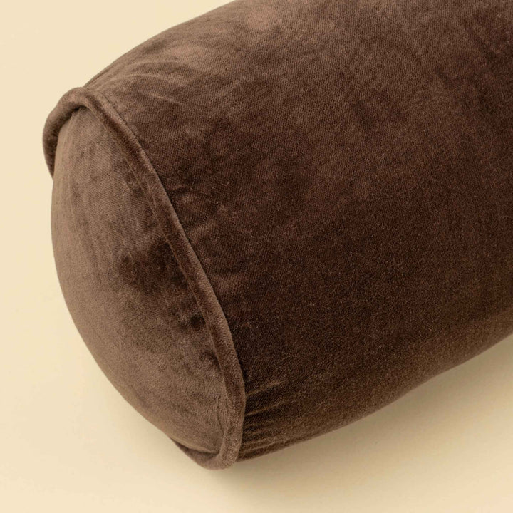 VERA VELVET LONG BOLSTER, CLOVE
