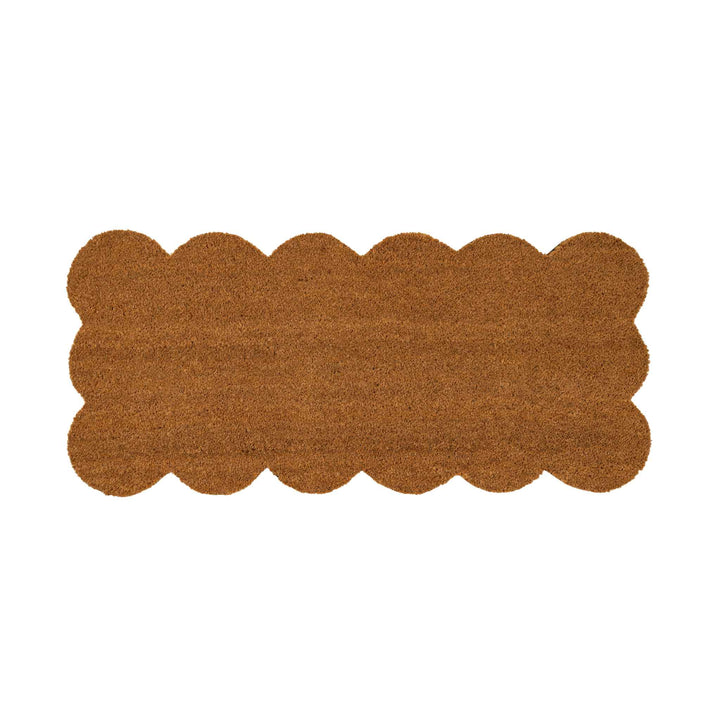 SCALLOPED DOORMAT