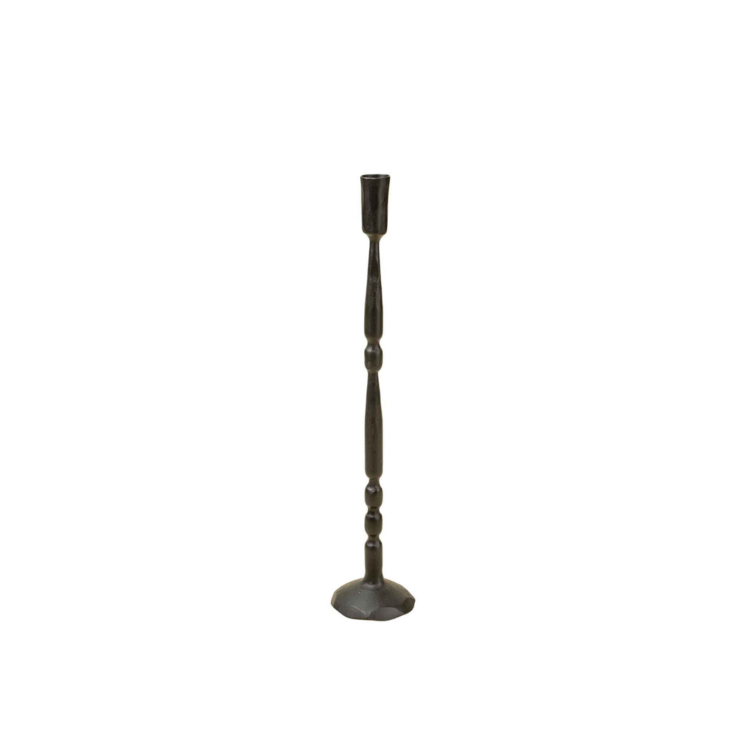 NOVA FORGED CANDLESTICK, BLACK