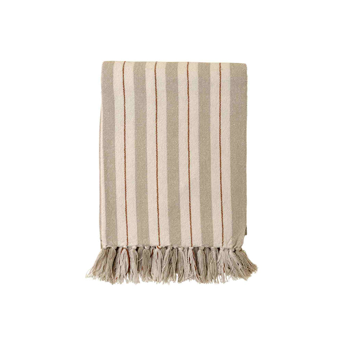 CAVERDISH COTTON THROW, SAND