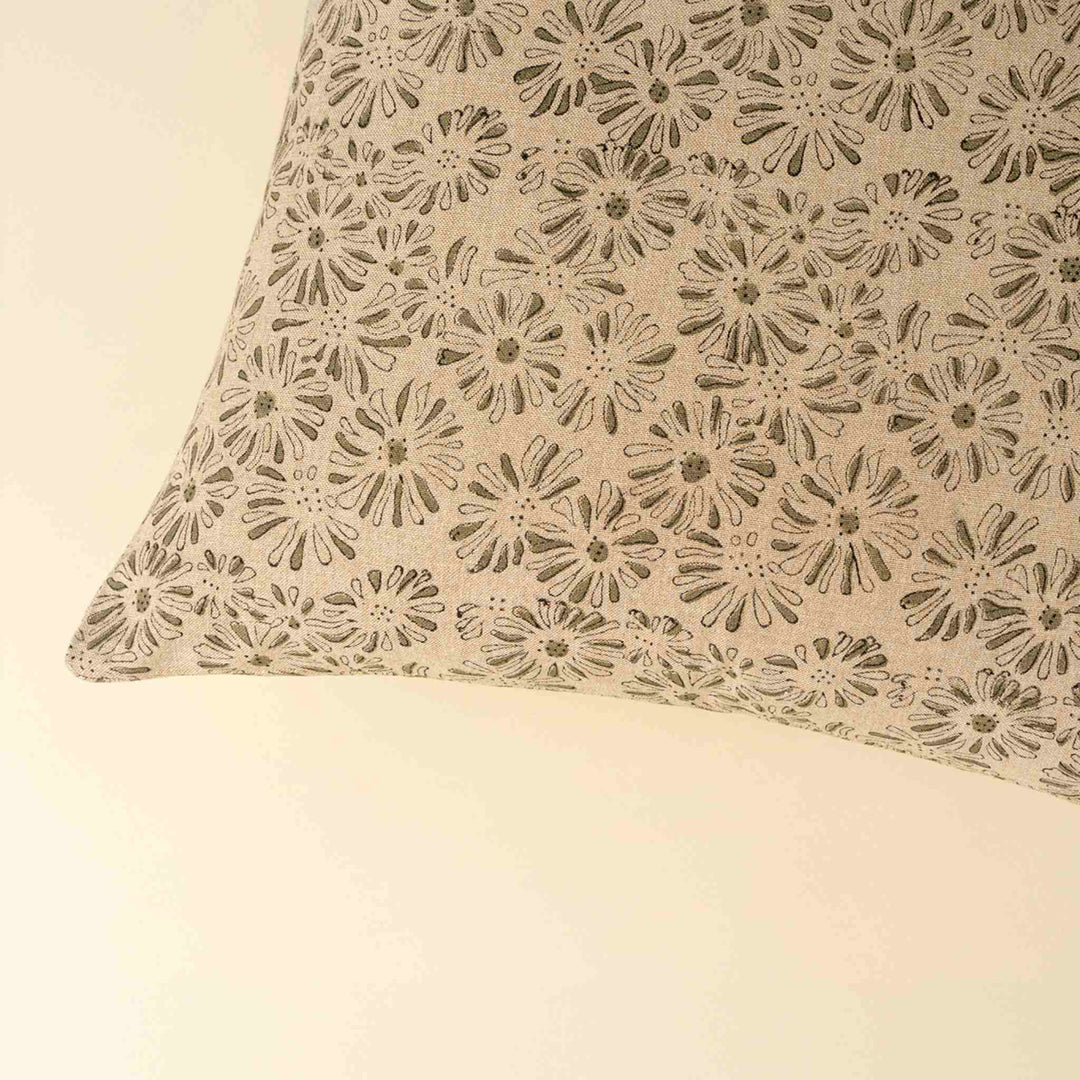 CLARA BLOCK PRINT PILLOW