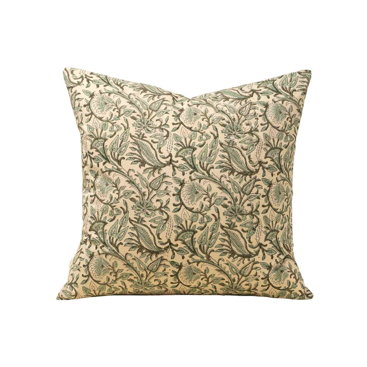 RIVER BLOCK PRINT PILLOW