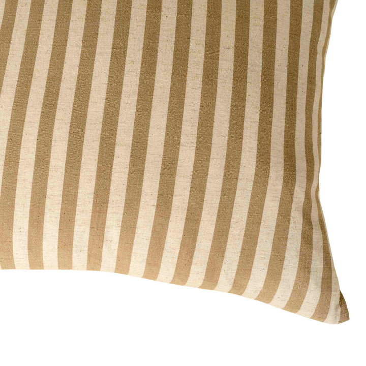 NARROW STRIPE PILLOW, SAND